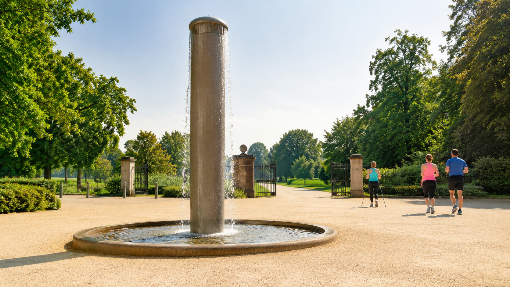 Platzhalterbild für den Treffpunkt Wassersäule am Haupteingang